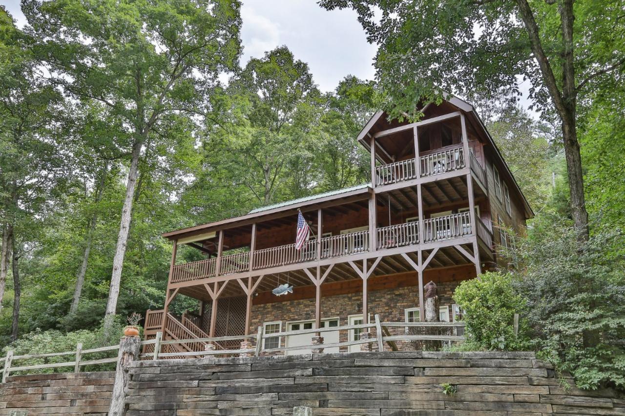 Heaven On The Toccoa Where You Will Enjoy The Sites And Sounds Of The Toccoa River Mineral Bluff Экстерьер фото